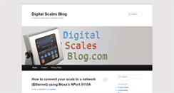 Desktop Screenshot of digitalscalesblog.com